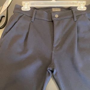 Mother navy blue athleisure pants